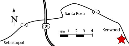 Map to Wildwood